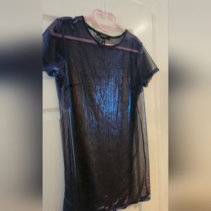 Forever 21 sheer Sparkly top